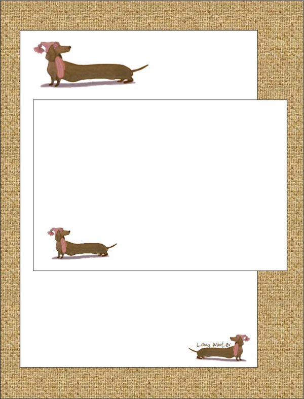 'Long winter Dachshund'