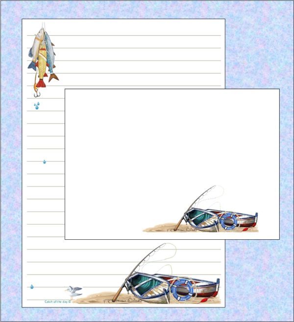 "Catch of the day"  Boats / Fishing Theme