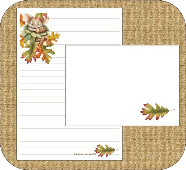 "Autumn time of year"!