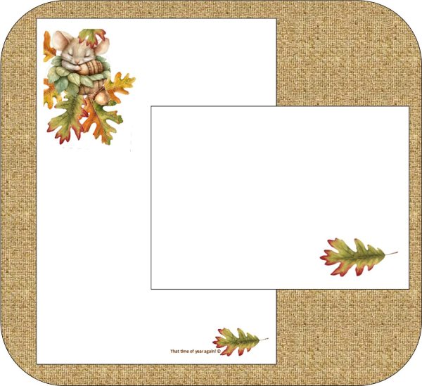 "Autumn time of year"!