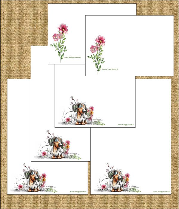 "Bunch of doggy flowers"