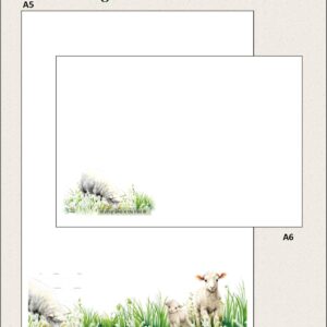 "Grazing Lamb in the Field"