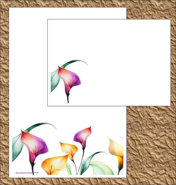 "Just Colourful Lilies"