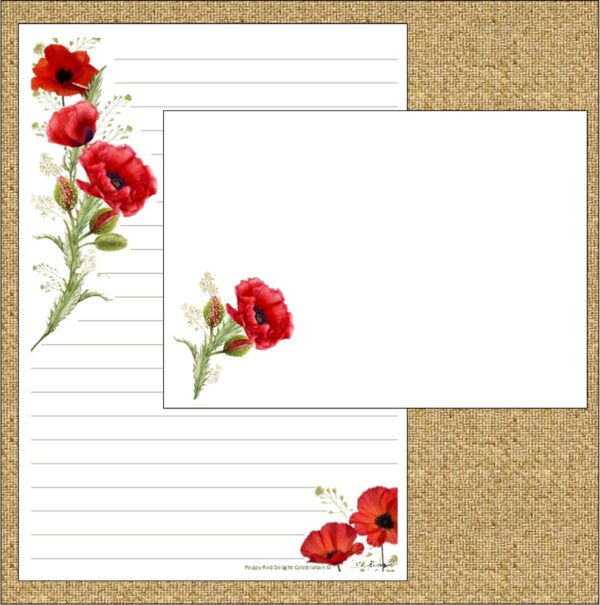 "Poppy Red Delight Celebration"