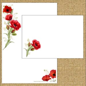 "Poppy Red Delight Celebration"