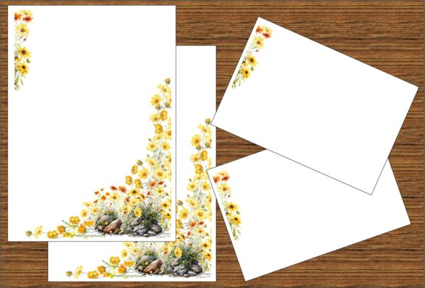 "Yellow Spring Flowers"