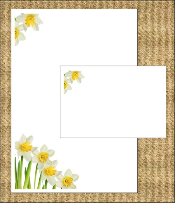 "Spring Daffodils" Set 4