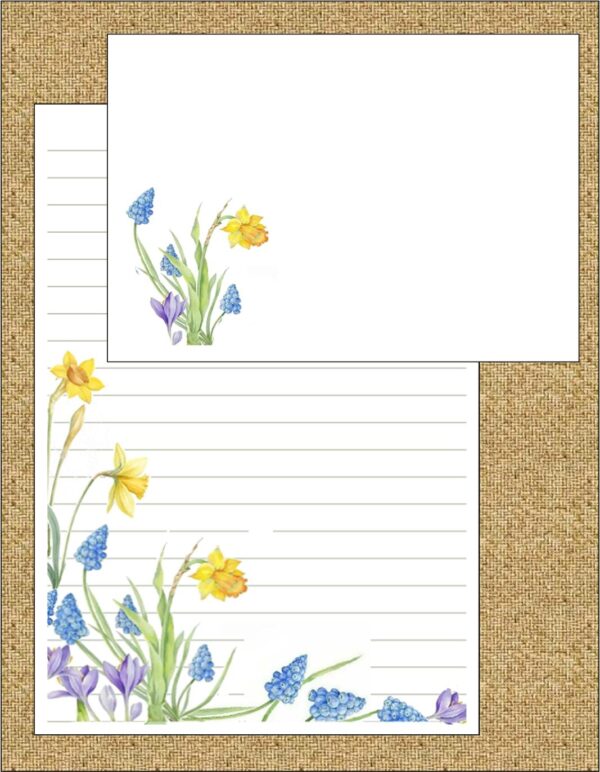 "Daffodils in the Blues"