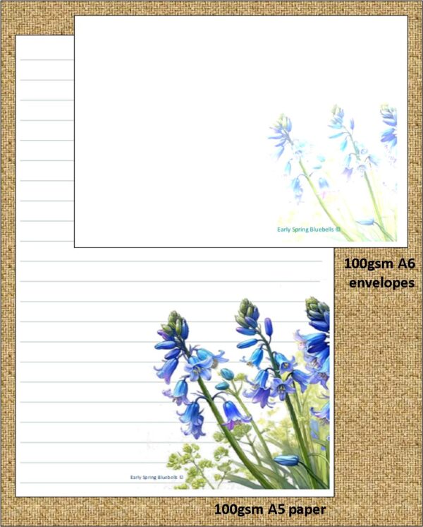 "Early Spring Bluebells"