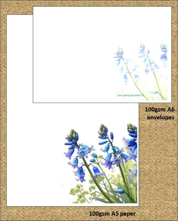 "Early Spring Bluebells"