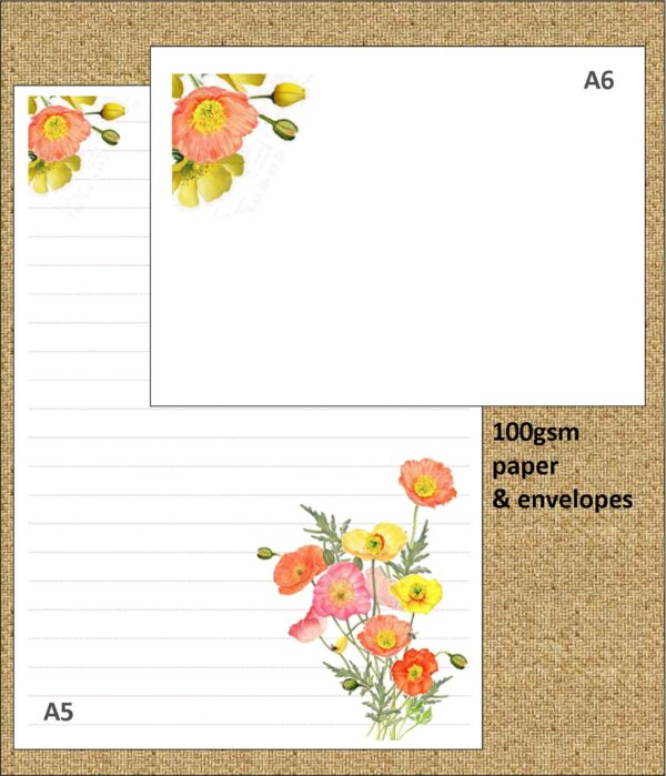 "Multi-colour Poppy Delight"