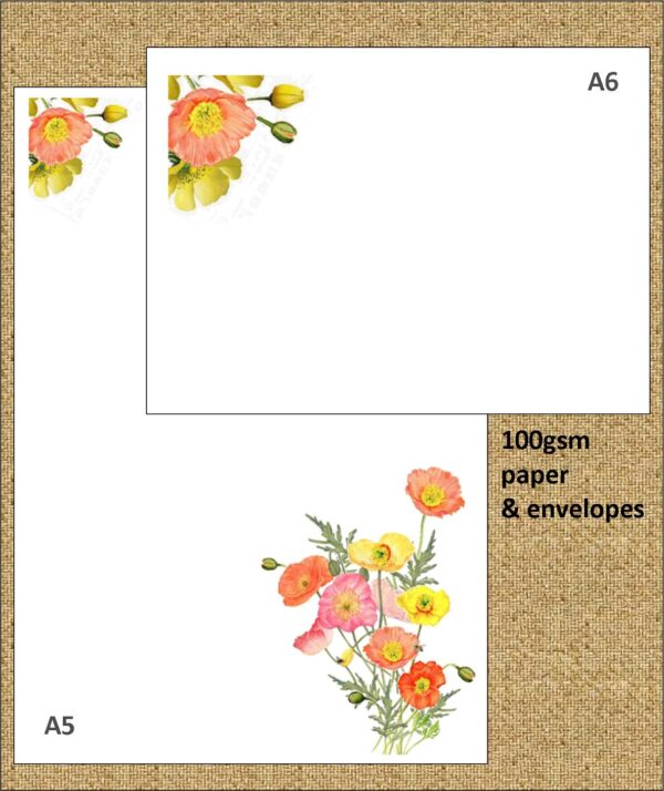 "Multi-colour Poppy Delight"