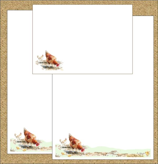 "Roaming Organic Hen"
