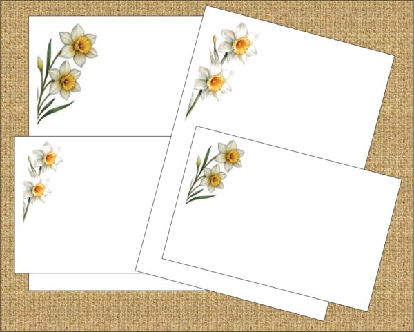 "Spring Daffodil Pair"