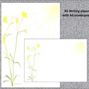 "Yellow Sunburst Flowers"