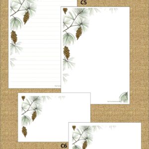 "Pine Tree Cone Branches"