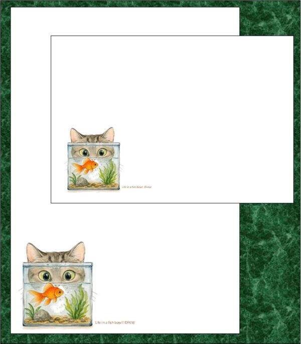 "Life in a fish bowl"